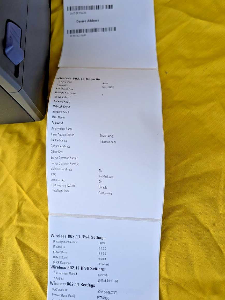 GOOD WORKING Intermec PC43d Thermal Shipping Label Printer 4×6″ UPS FedEx USPS