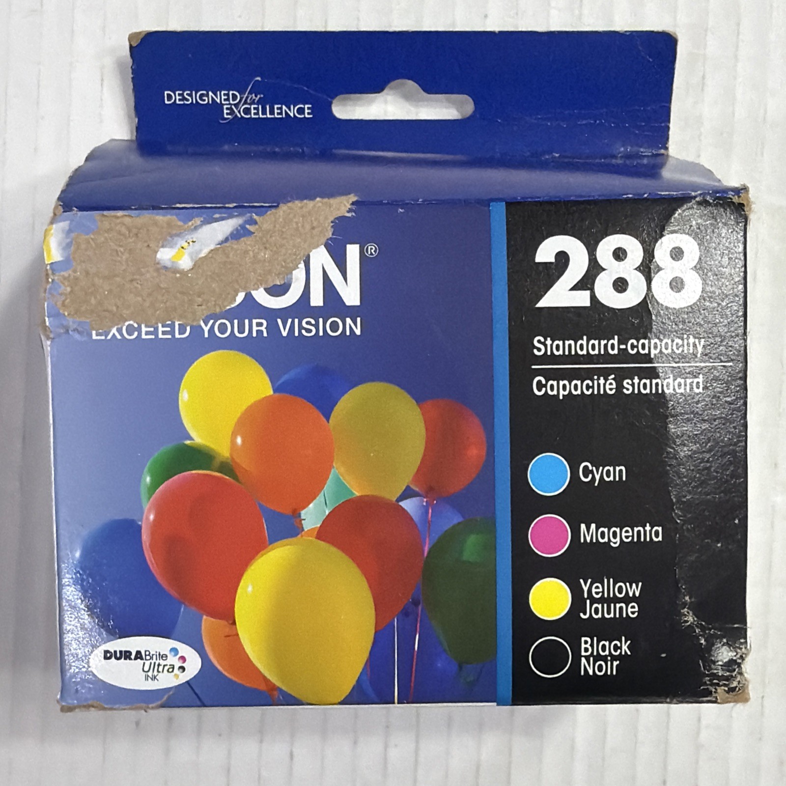 NEW Epson 288 (T288120BCS) Ink Cartridges Exp 5/2026 All Cartridges Sealed