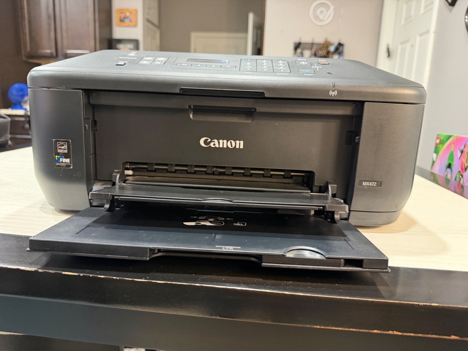 Canon MX472 Scanner Fax Inkjet Printer | Great Condition Works Well WIFI