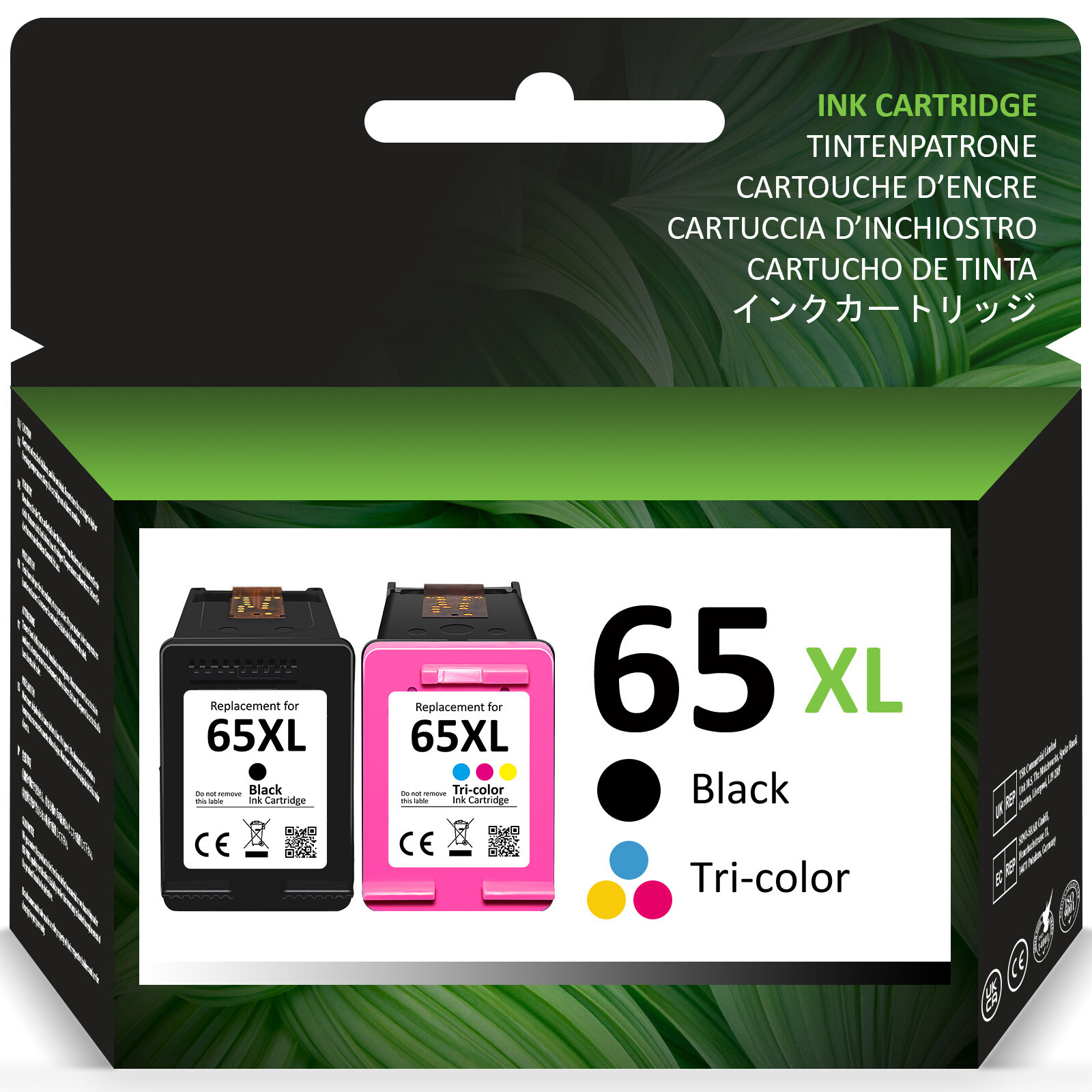 65 XL Ink Cartridge For HP 65 Deskjet 2600 2652 2636 ENVY 5010 5052 5055 Printer