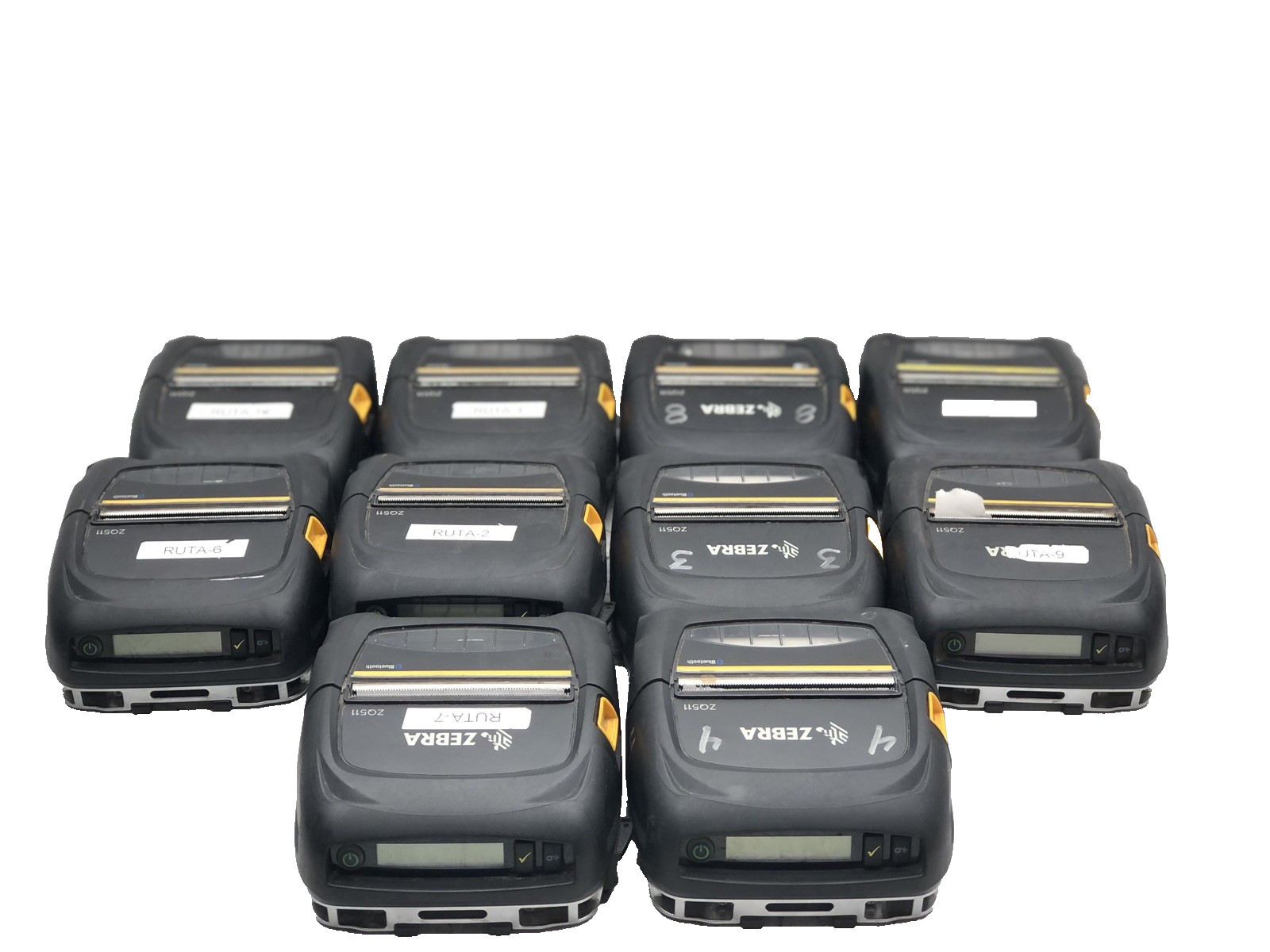 10x Zebra ZQ511 ZQ51-BUE0000-00 Mobile Thermal Label Receipt Bluetooth Printer