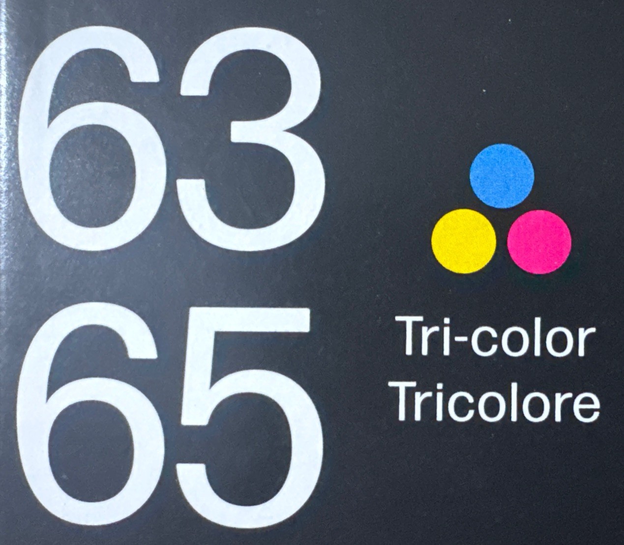 HP 63XL Black 63 Tricolor Combo C1SE7BN L0R43BN & F6U61AN Exp 2027+