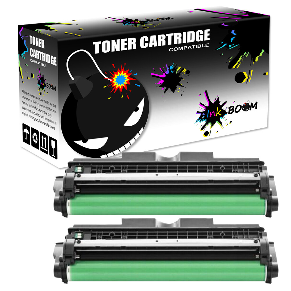 2BK Drum Cartridge replace for HP CE314A 126A Laserjet Pro CP1025nw M177 M177FW