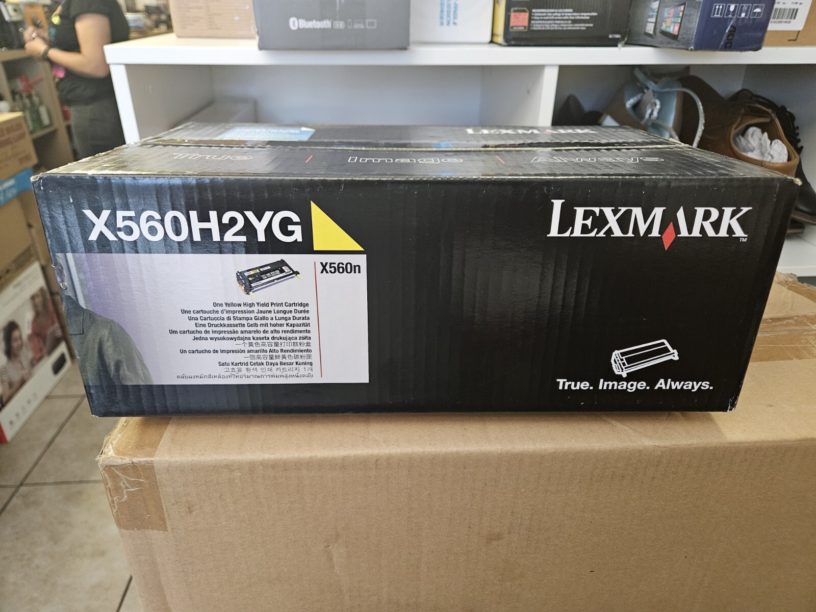 Lexmark X560H2YG Toner Original Yellow For Lexmark X560dn/X560n (10.000 Pg)