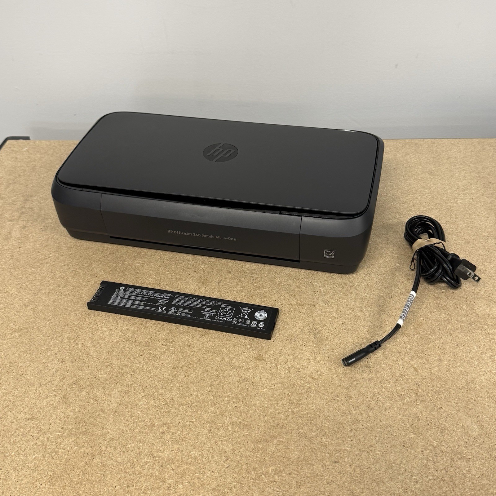 HP OfficeJet 250 Mobile All-in-One Printer Wi-Fi With Bad Battery Tested
