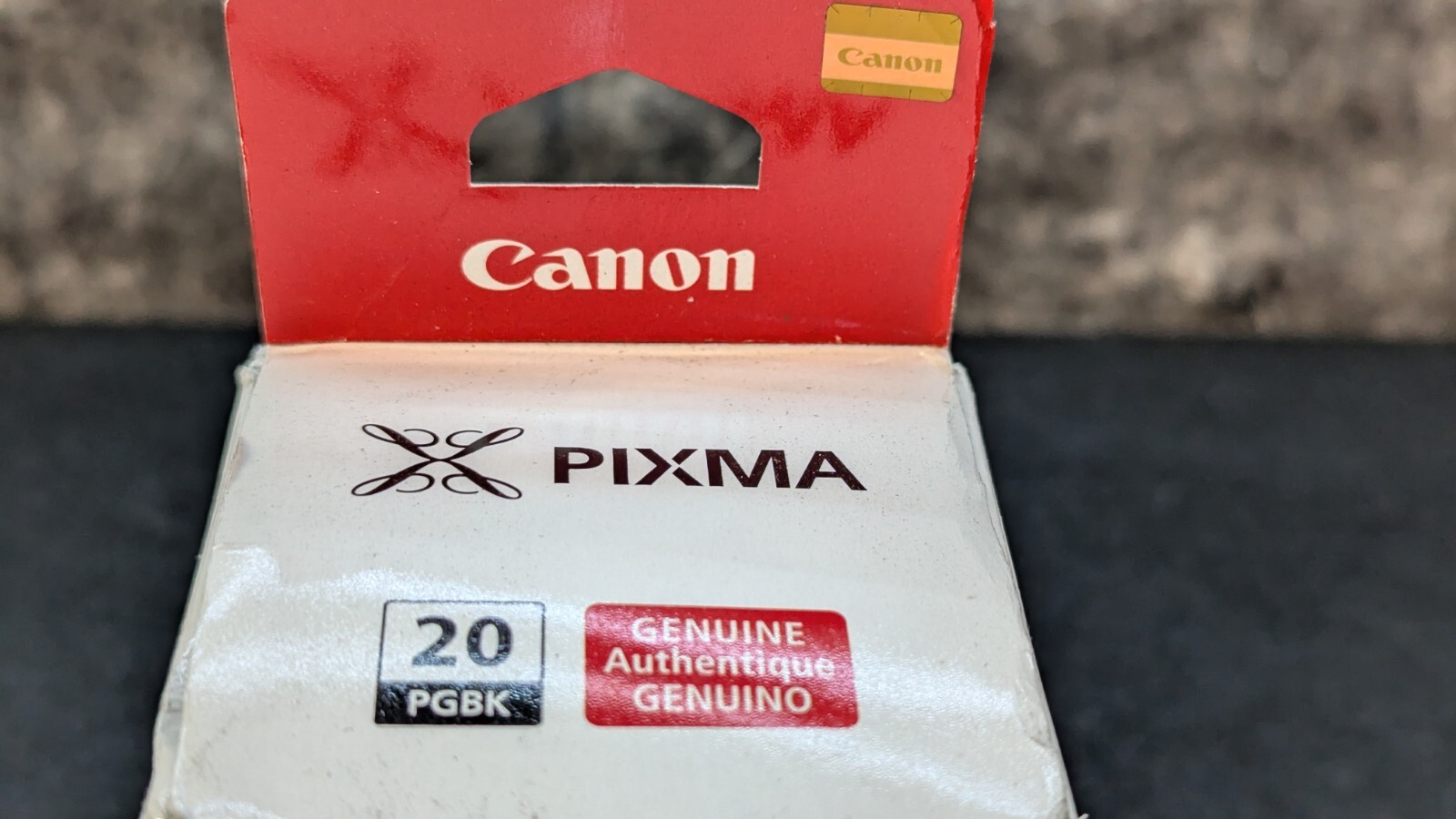 🔥New🔥 Genuine Canon – MegaTank GI-20 Pigment Black Ink Bottle – Pigment Black