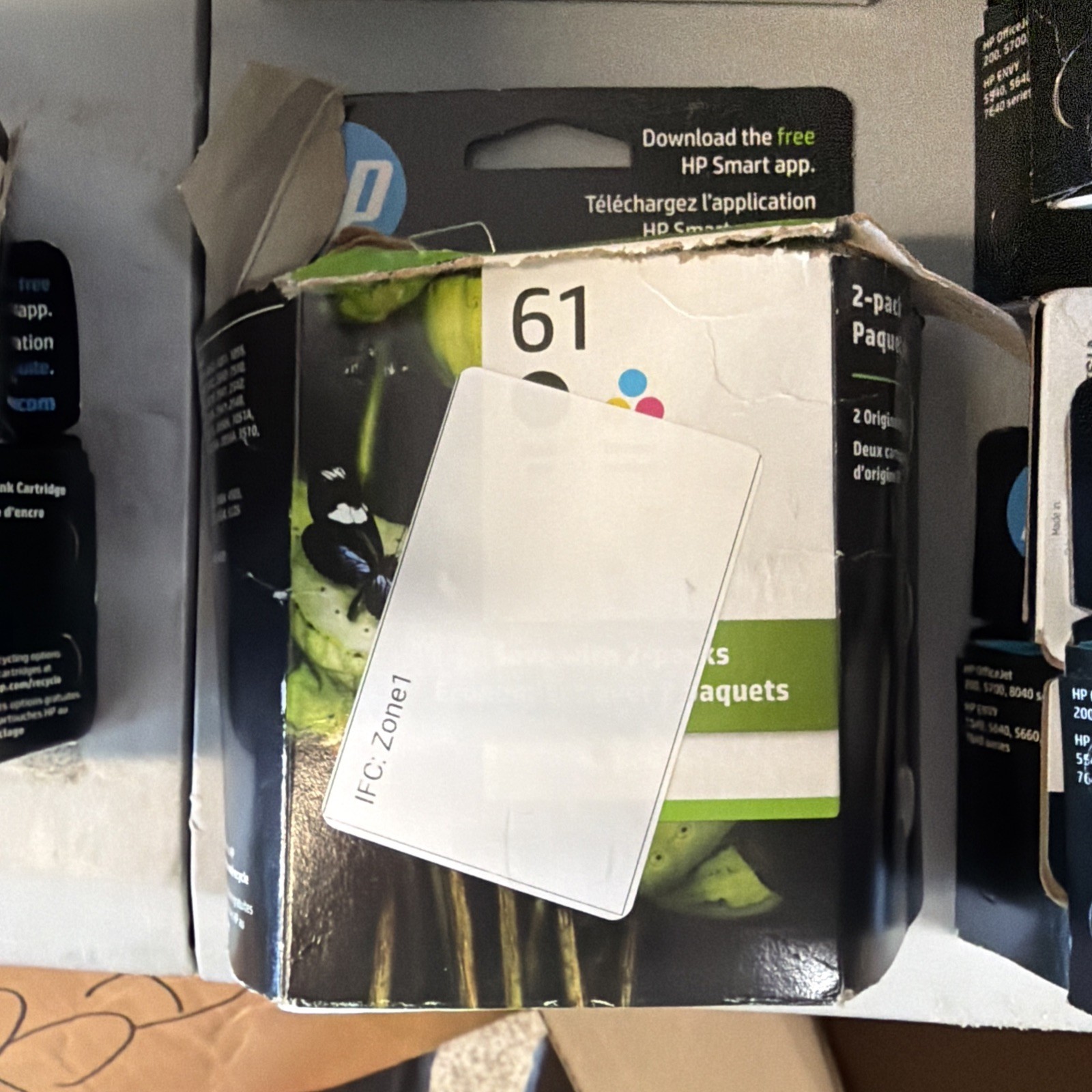Genuine HP 61 Black and Tri-Color Ink Cartridges Combo Pack – New In Box