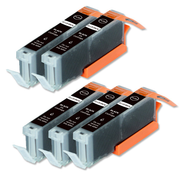 5 PK Photo Black ink Cartridges for Canon 251XL Pixma MG5620 MG6420 MG6620