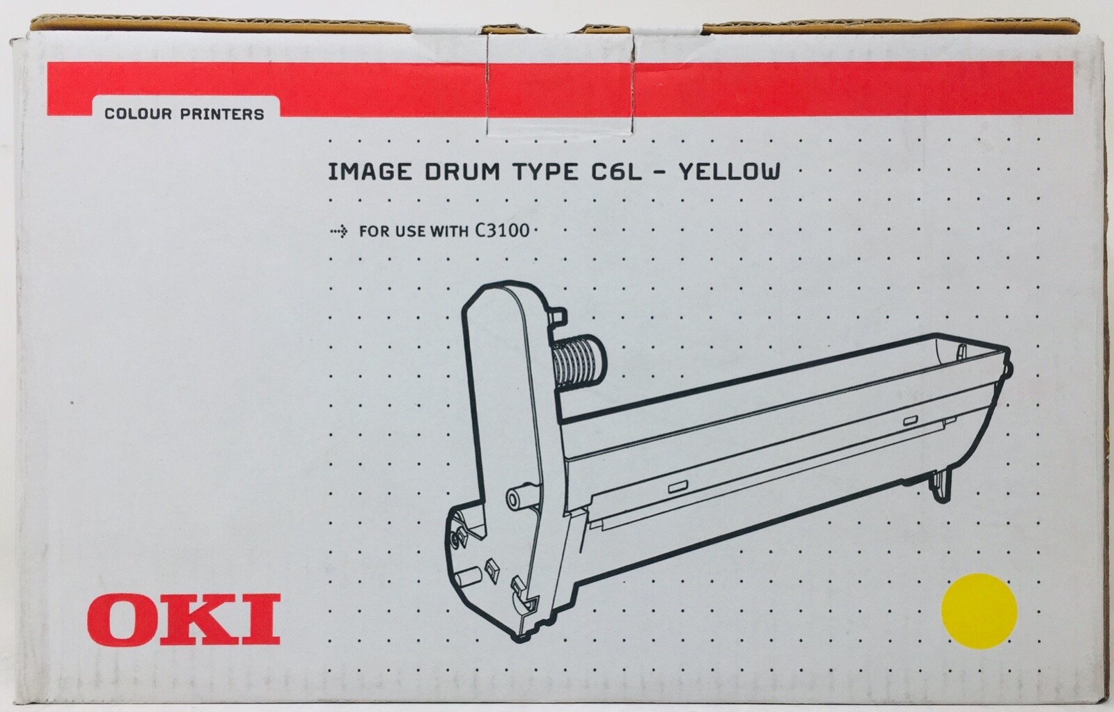 Oki 42126641 Drum Drum Type C6L Original Black for Oki C3100 (14.000 PG)