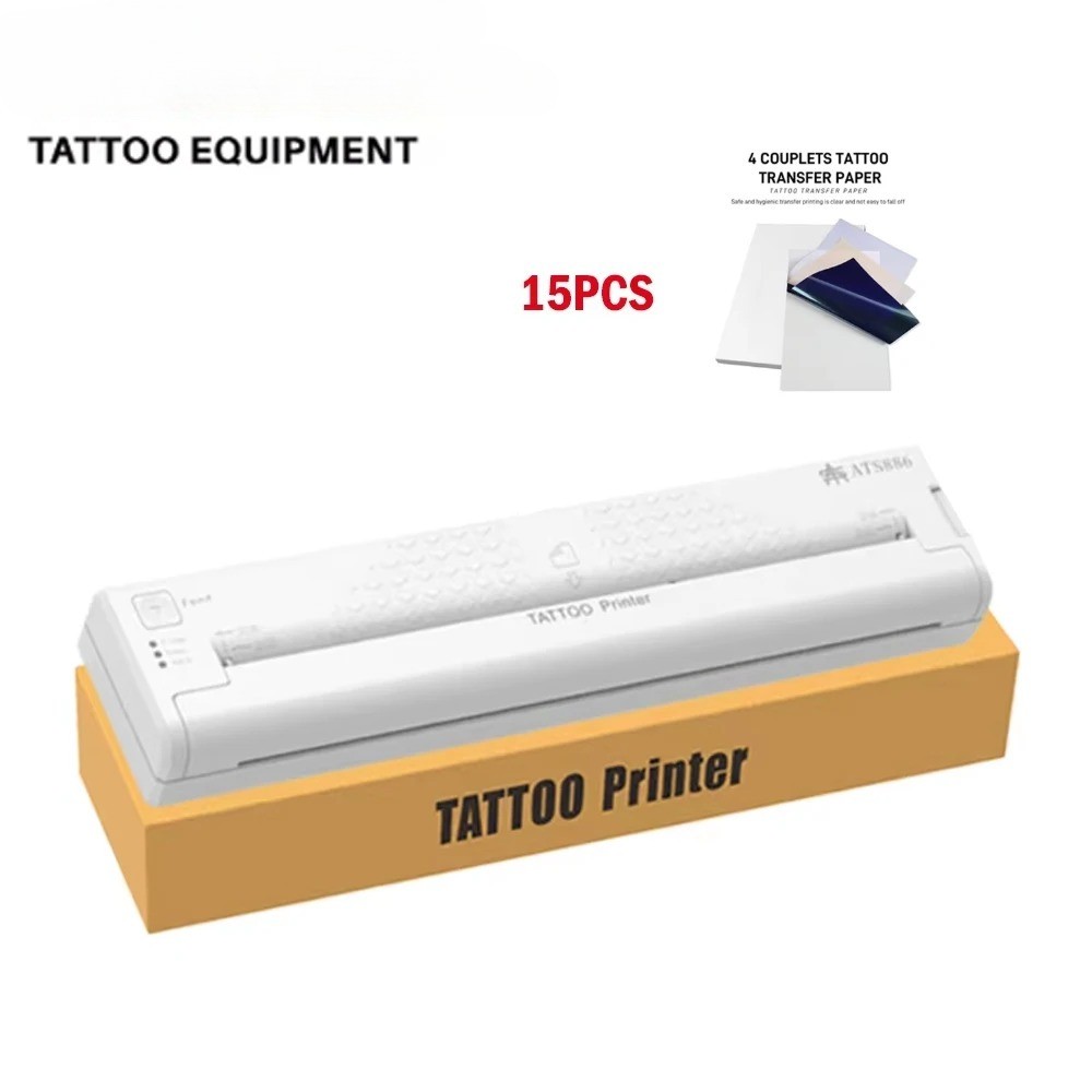 New Wireless Printer Tattoo Template Printer with 2000MAH Power Tattoo Printer