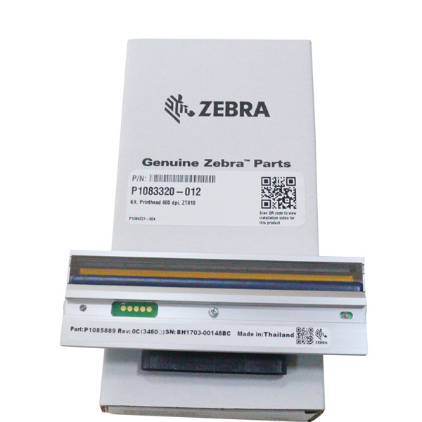 Genuine Printhead For Zebra ZT610 Thermal Label Printer 600DPI P1083320-012