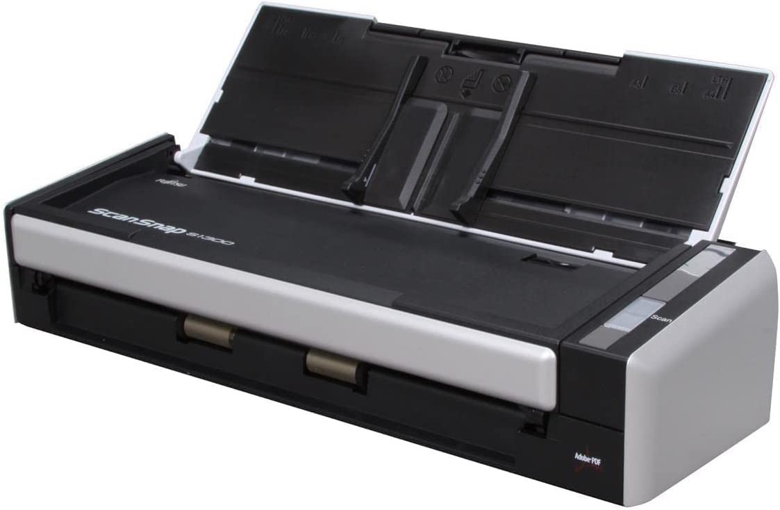 Fujitsu ScanSnap S1300i Portable Color Duplex Document Scanner for Mac and PC