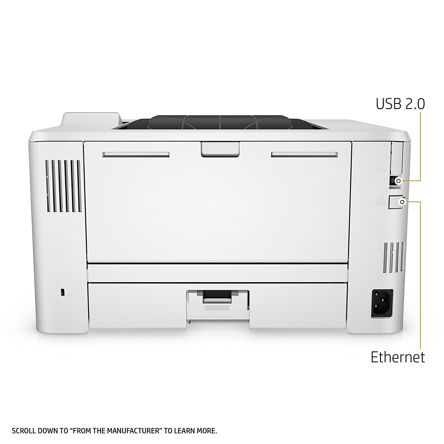 HP Laserjet Pro M402dn Monochrome Printer with Duplex (C5F94A) – Excellent Cond.