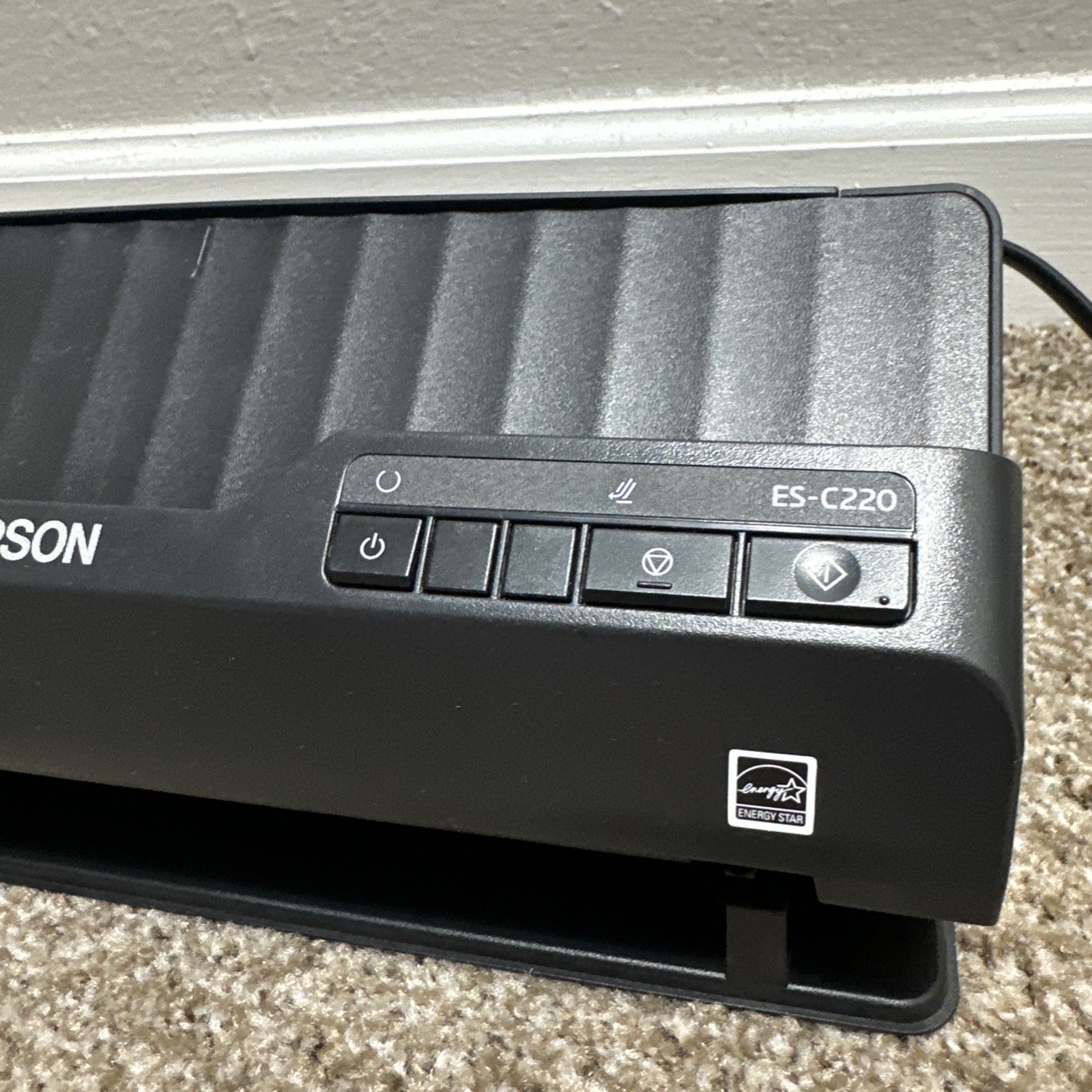 Epson WorkForce ES-C220 Compact Desktop Document Scanner complete W/ CABLES