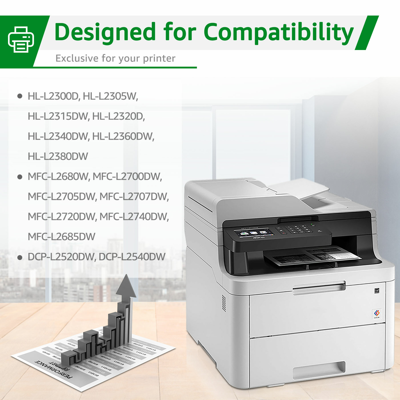 TN660 Toner DR630 Drum for Brother TN630 MFC-L2700DW HL-L2300D DCP-L2520DW Lot