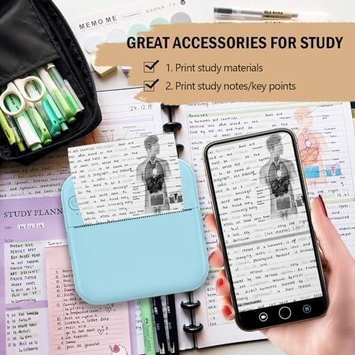 multifunctional inkless sticker printer with app control – Ideal for all ages