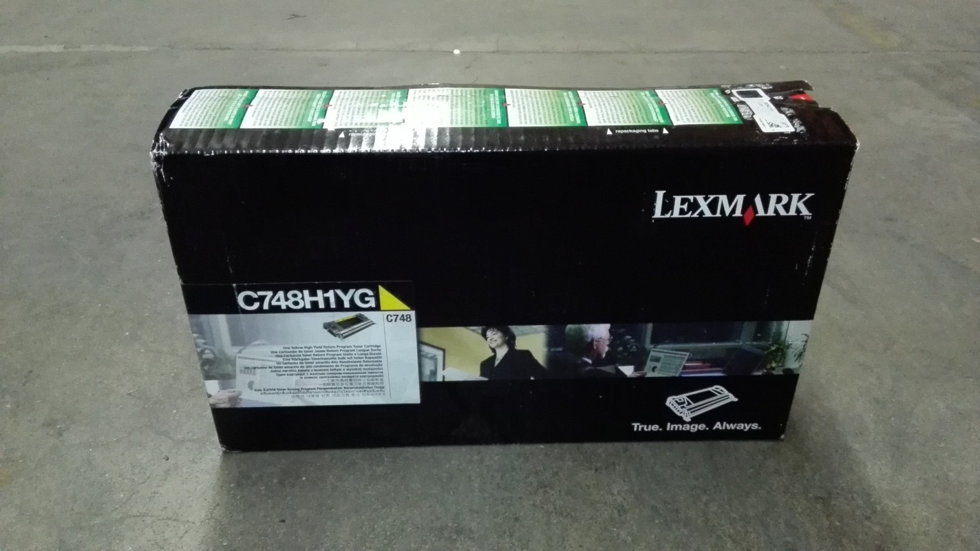 Lexmark C748H1YG Toner Ctg Yellow 10.000 Pages for Lexmark C748de