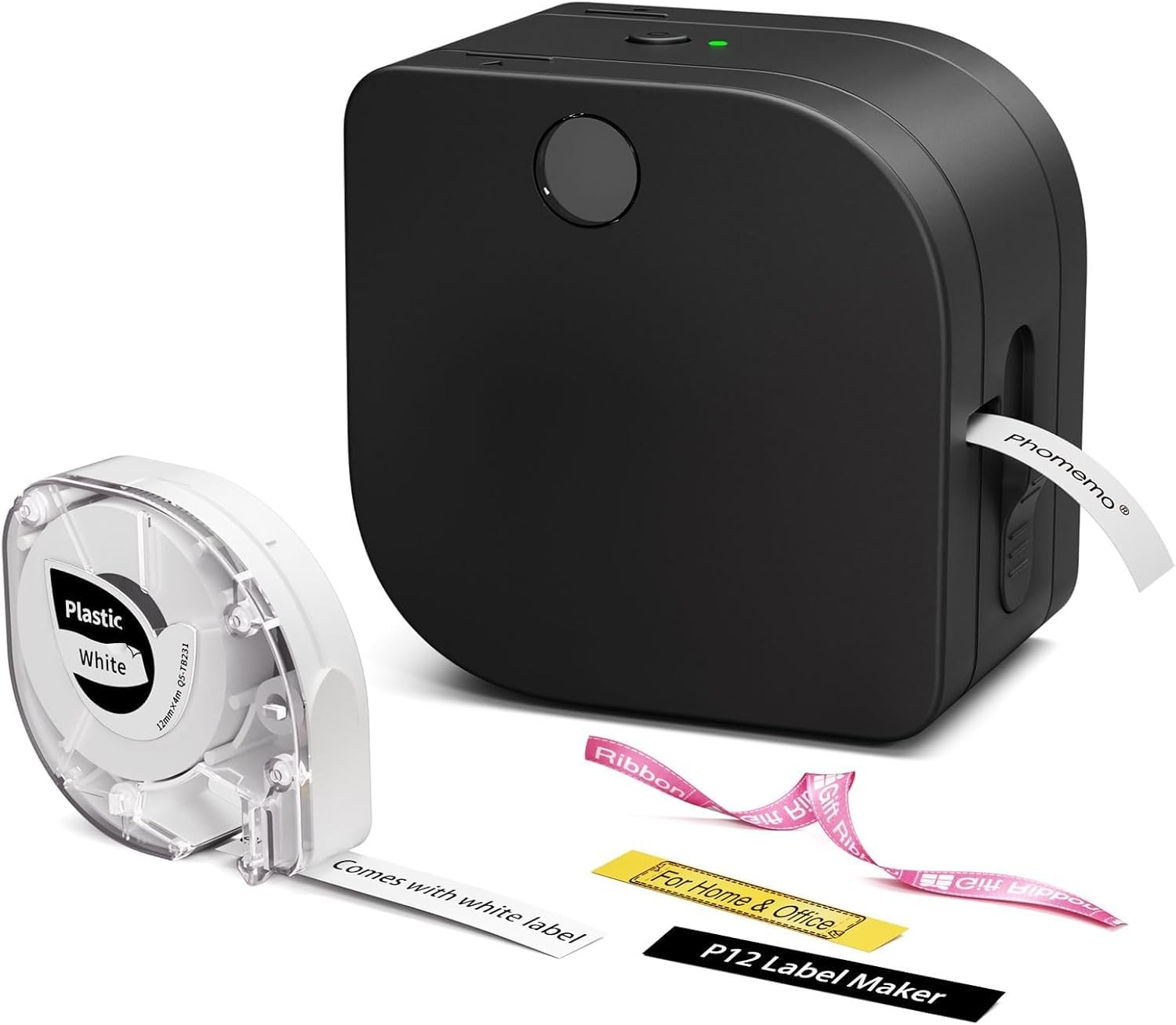 Label Maker Machine with Tape, P12 Bluetooth Small Label Maker with Multiple …