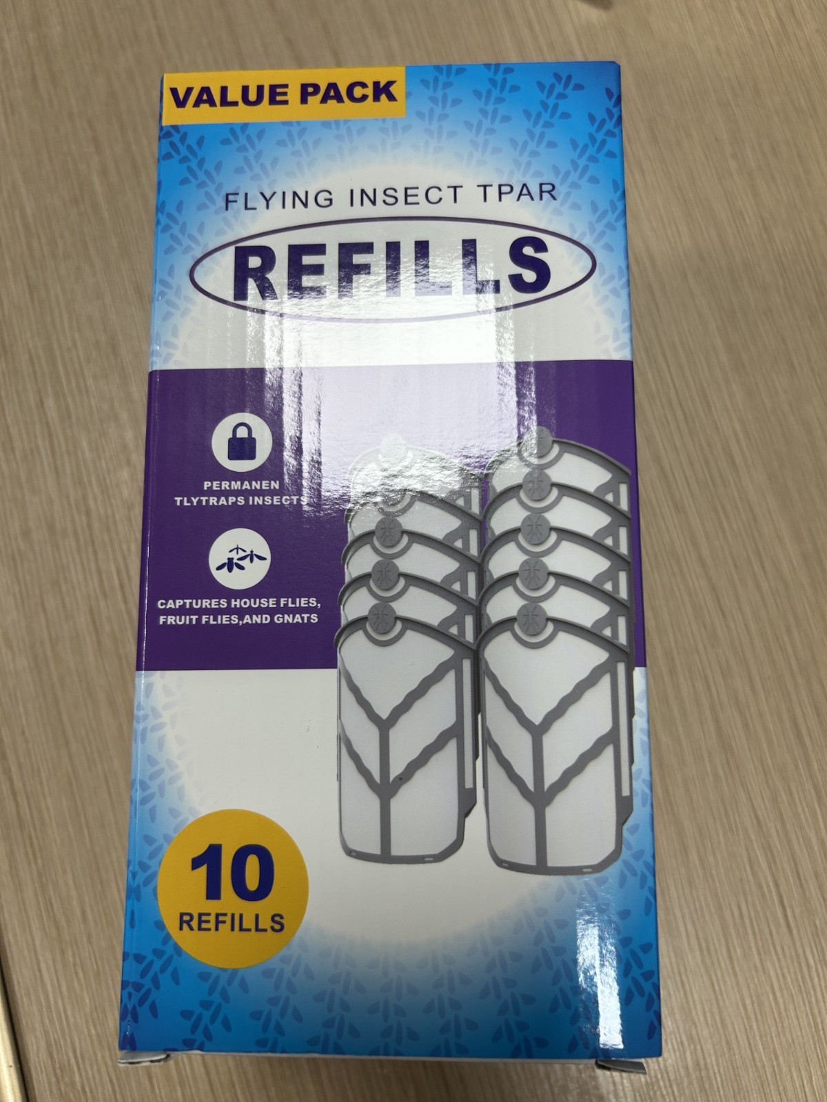 10 Pack Refills Cartridge Compatible with Zevo Flying Insect