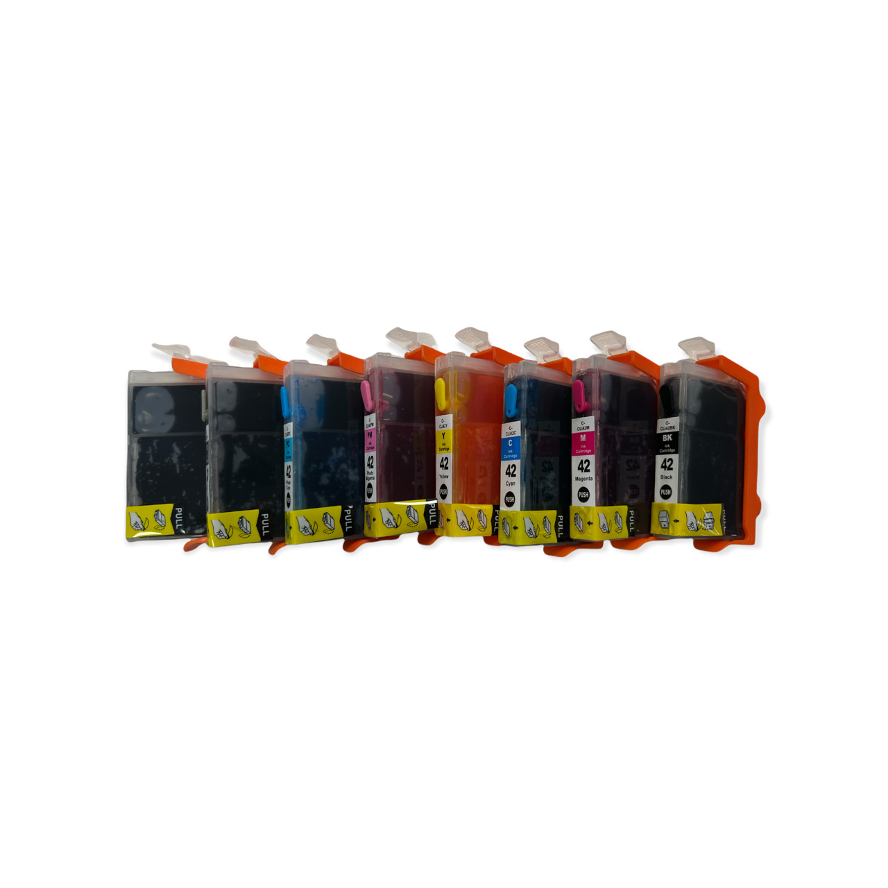 8PK Refillable Ink Cartridges CLI-42 CLI42 for Canon Pixma Pro100 Pro-100