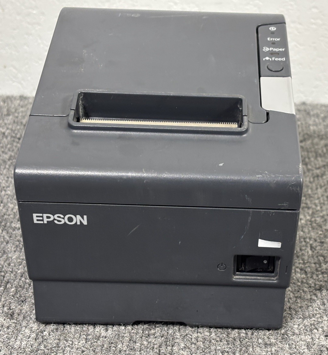 Epson TM-T88V M244A 084 POS Thermal USB & Serial Receipt Printer NO AC Adapter
