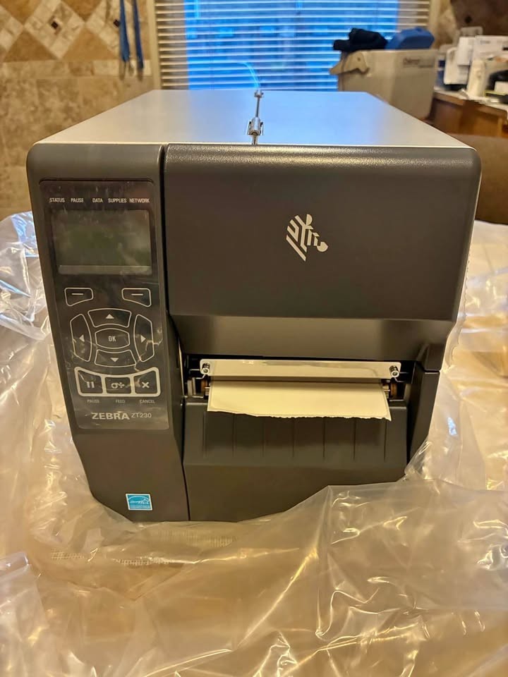 New in Box Zebra ZT230 300 DPI Thermal Transfer Network Printer