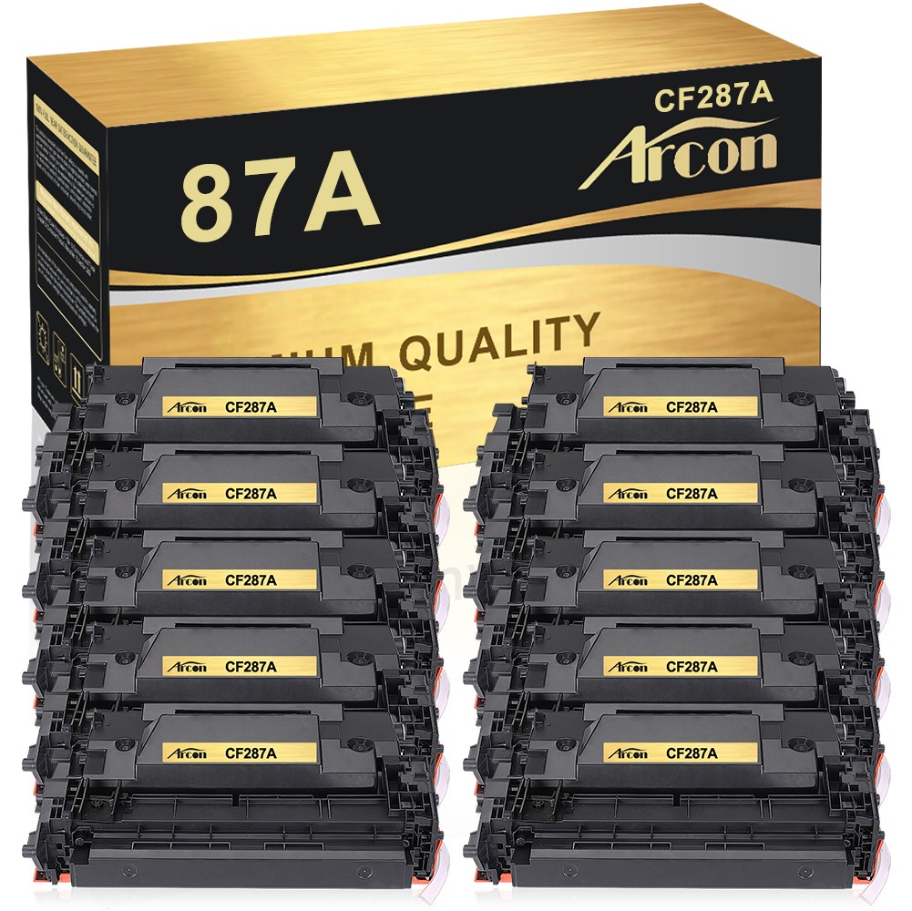 10PK CF287A 87A Toner Cartridge For HP Enterprise M506dh/ MFP M527dn /Pro M501dn