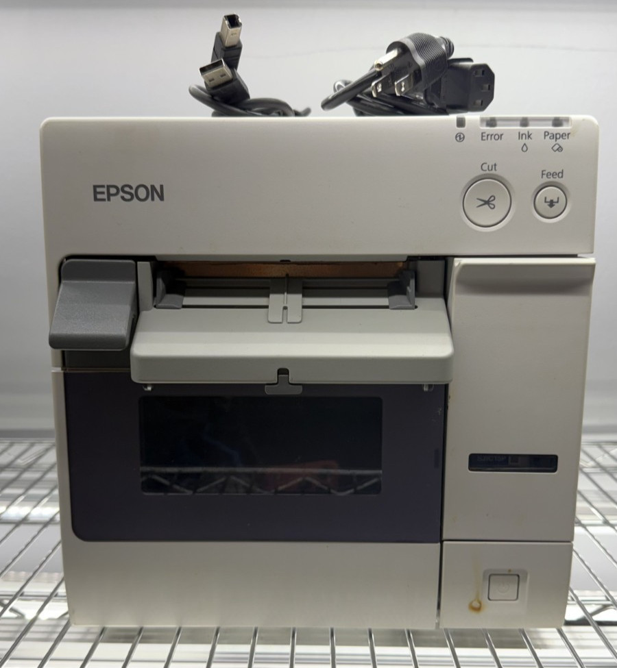 Epson ColorWorks TM-C3400 Color printer Working Excellent Fully Tested No Ink