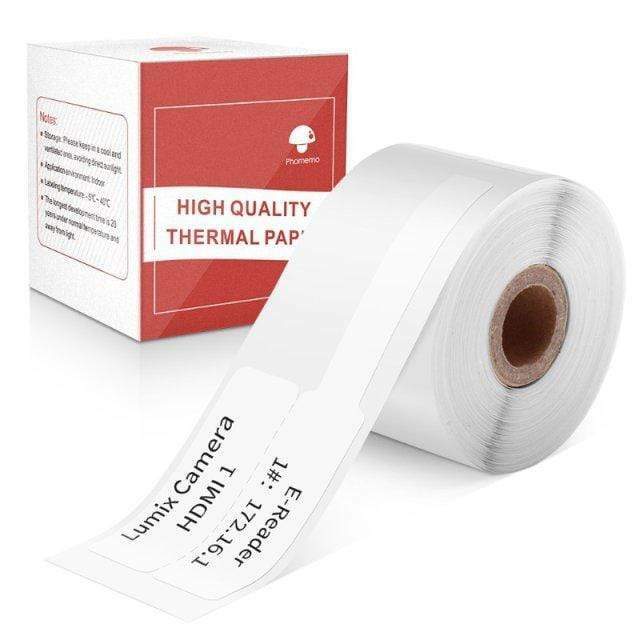 Phomemo Cable Wire Label Sticker Paper Adhesive Thermal Label for M110/M220/M100