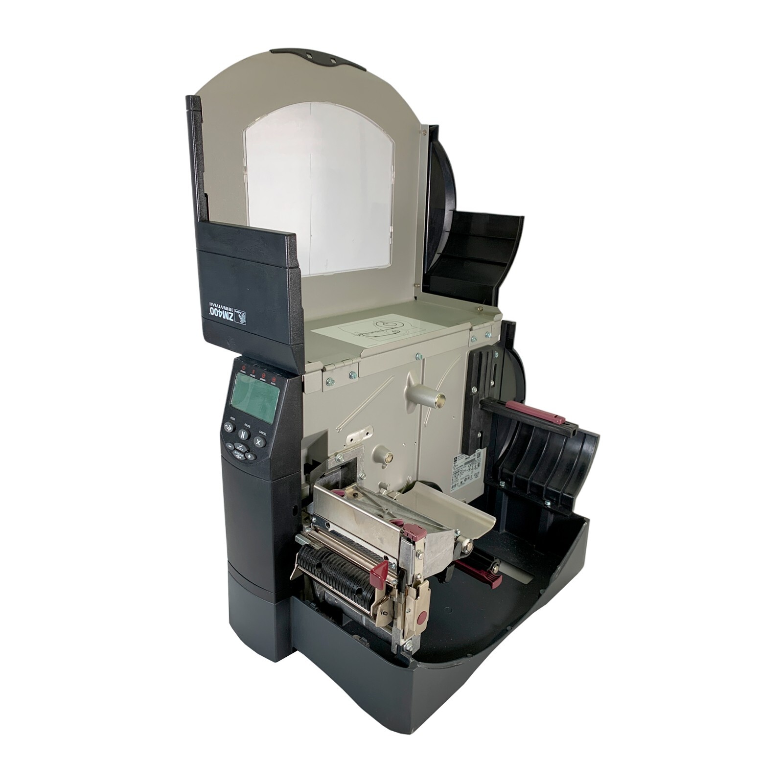 Zebra ZM400 FedEx Direct Thermal Label Printer USB LAN Peel Rewind 1 YR WARRANTY