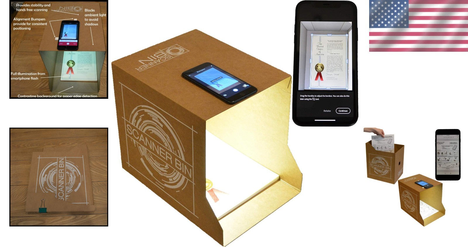High-Performance Wireless Scanner – Simplified Scanning for All Users, 9″ x 13″