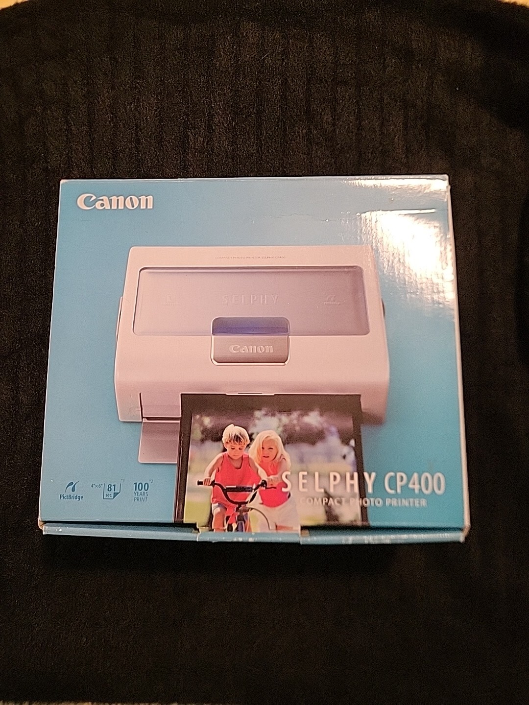 New Open Box Canon Selphy CP400 Compact Photo Printer
