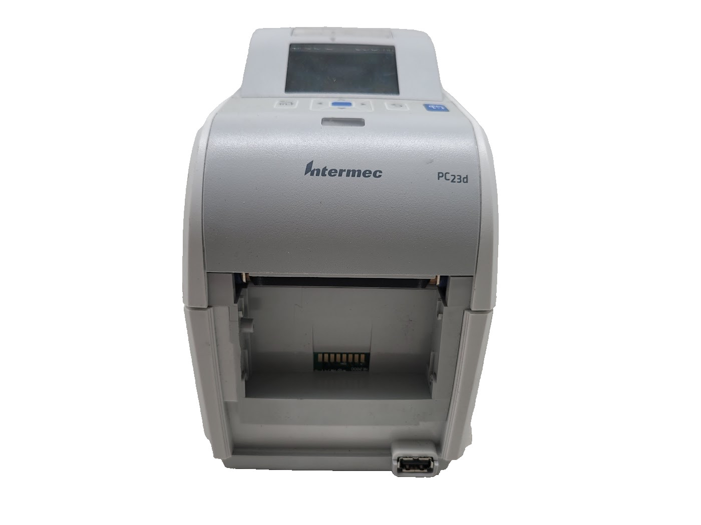 MINT CONDITION Intermec PC23d 2″ Direct Thermal Barcode Label Printer LCD USB