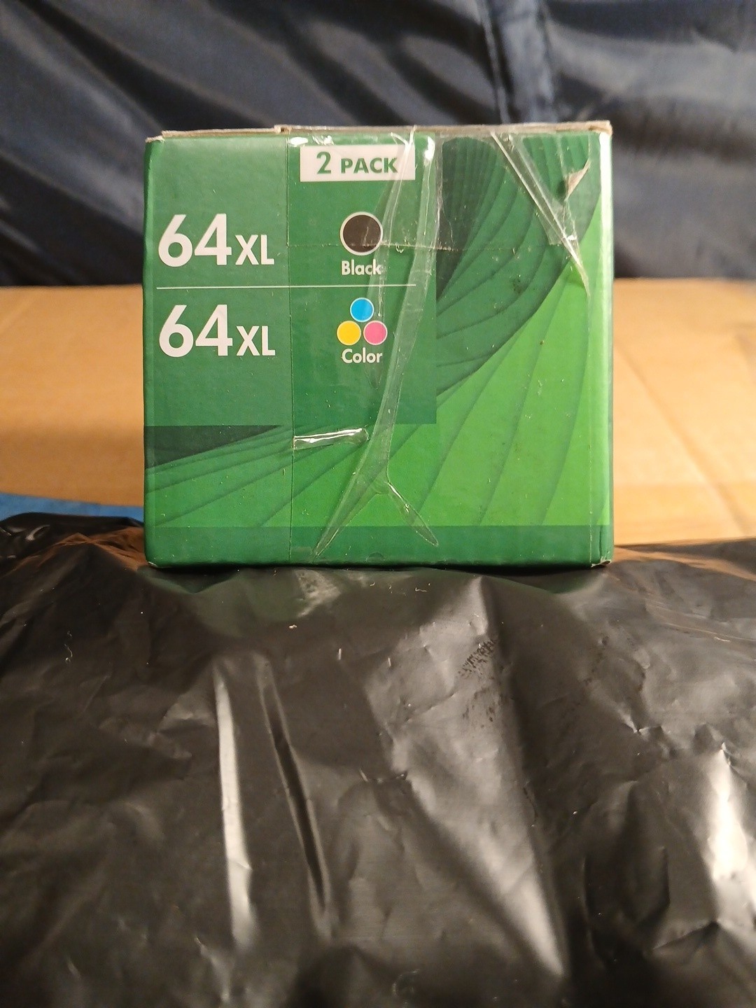 2 Pack HP 64XL Cartridges for Envy Photo (Black & White, Color)