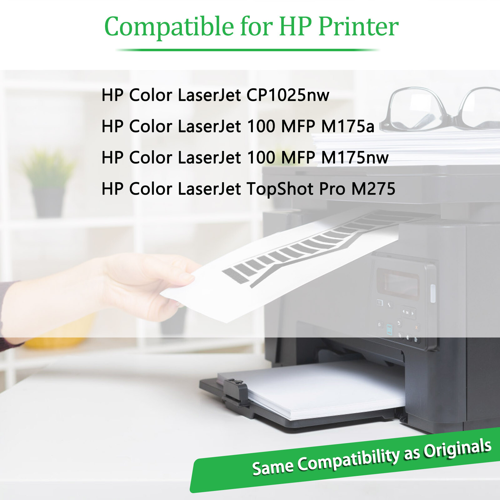 1 Pack CE314A Imaging Drum Compatible with HP Color LaserJet TopShot Pro M275