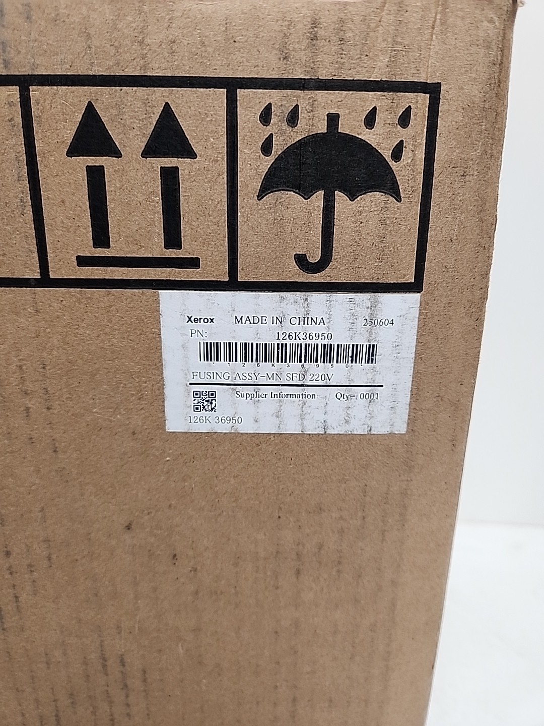 GENUINE XEROX 126K36950 FUSING ASSYMN SFD 220V G2U