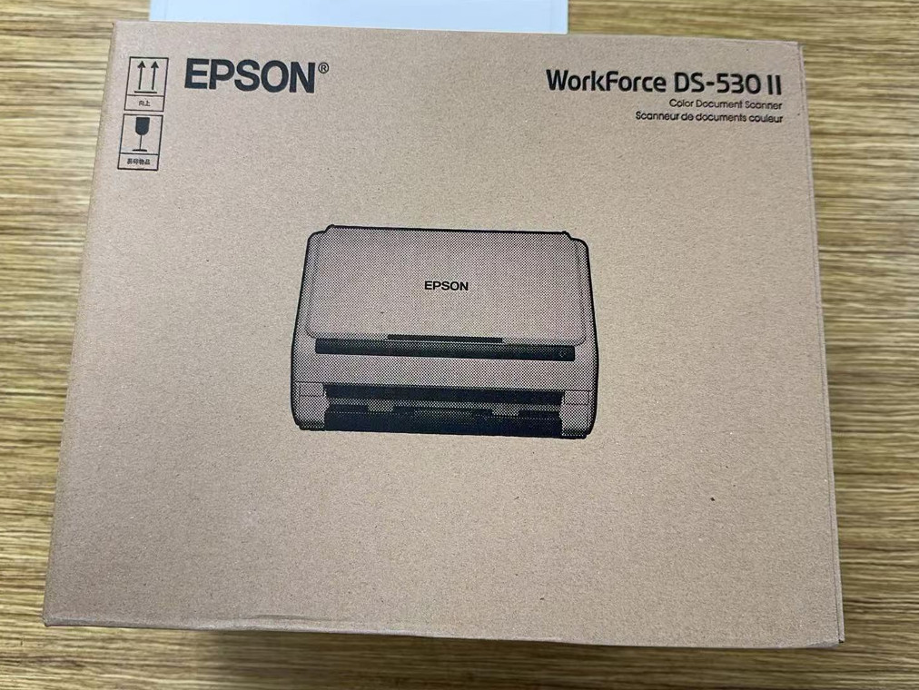 Epson Color Duplex Document Scanner for PC & Mac with Auto Doc Feeder, DS-530II