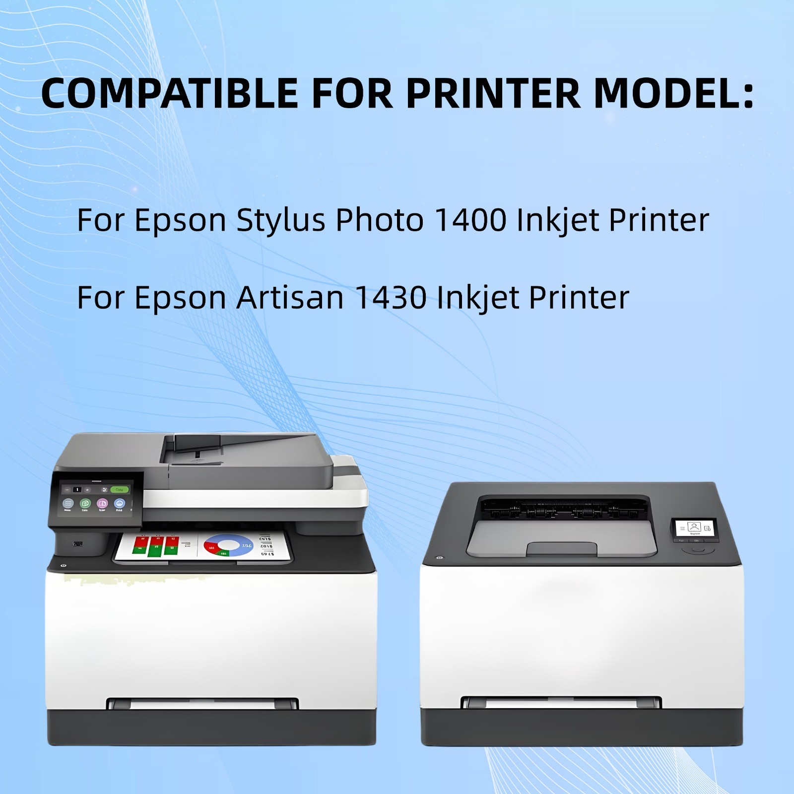 6PK Ink For Epson 79 T079 T0791 – T0796 For Epson Artisan 1430 Stylus Photo 1400