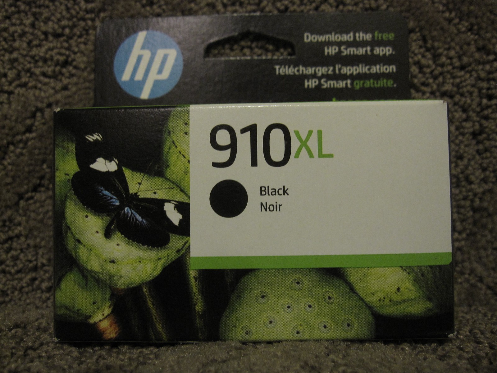 HP 3YL65AN Black Color Ink Cartridge Genuine OEM NEW # 910XL 910 MAY/2027