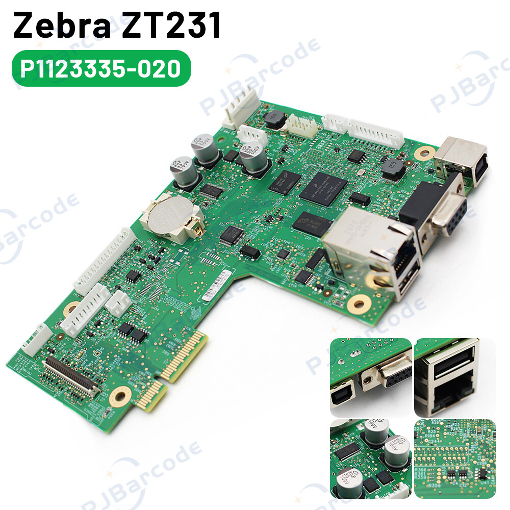 P1123335-020 GENUINE NEW Main Logic Board for Zebra ZT231 Thermal Label Printer