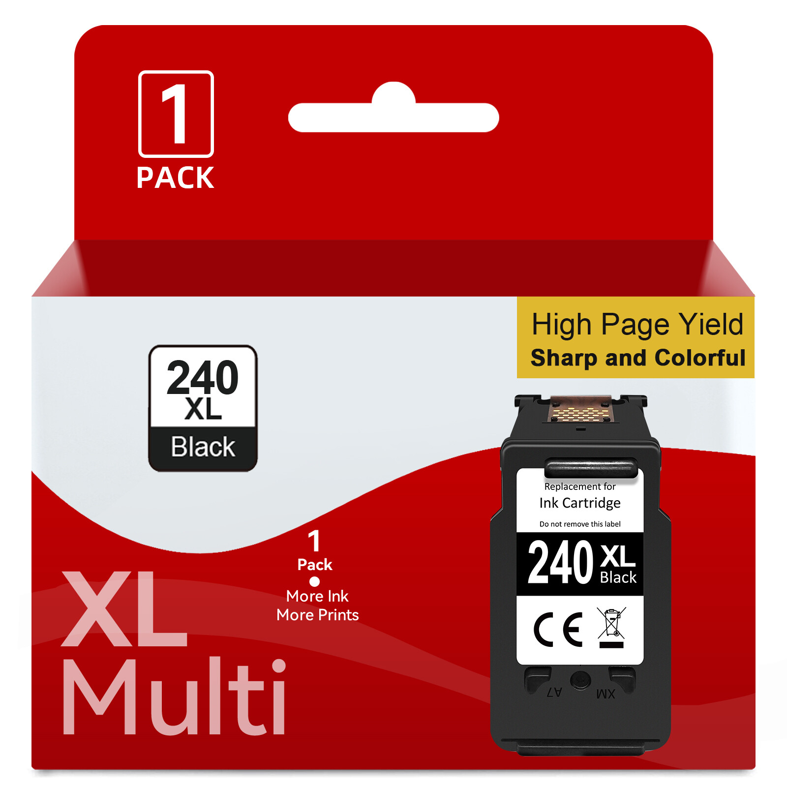 PG-240XL CL-241XL Ink Cartridges for Canon 240 PIXMA MG2220 MG3600 MG3620 TS5120