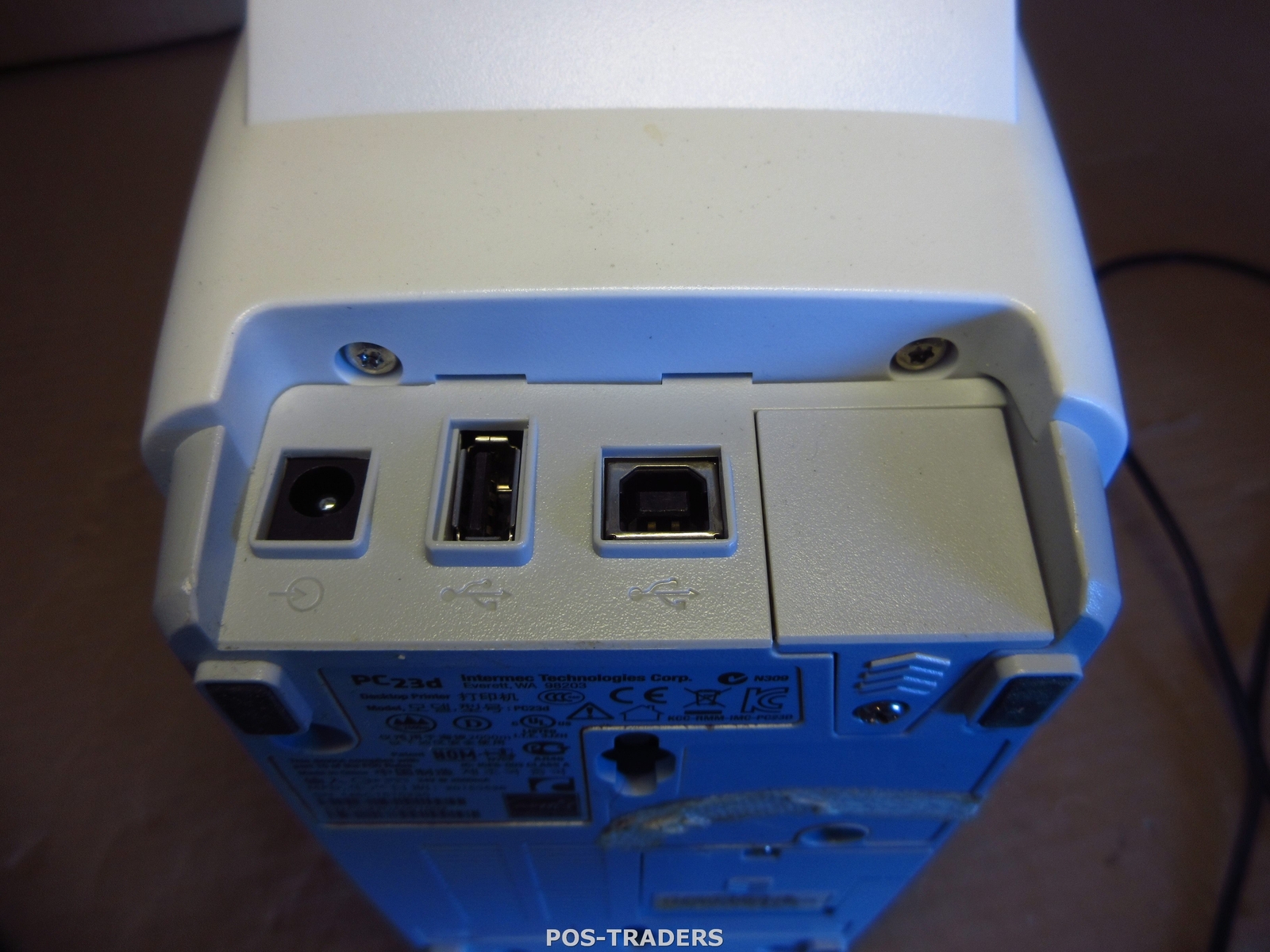 Intermec PC23D Display USB Thermal 56mm Label Barcode Printer 203dpi TESTED+ PSU