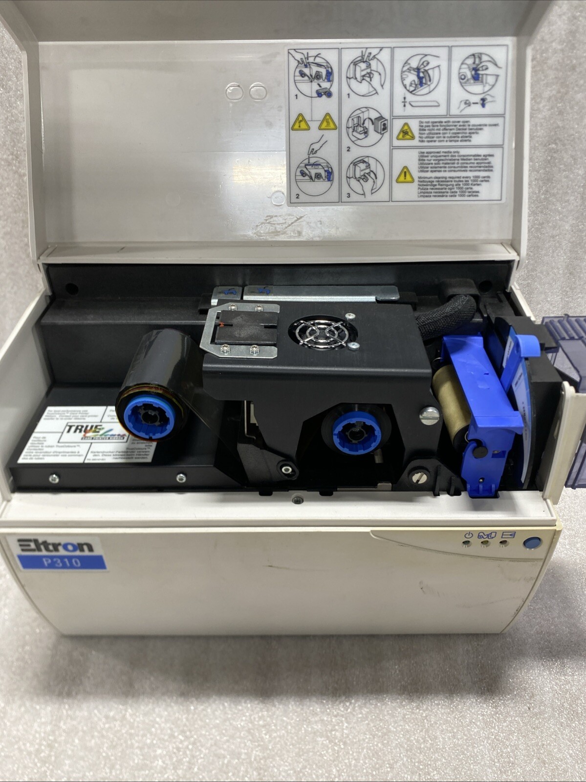 Eltron P310C Color Dye Sublimation Thermal Single Sided ID Card Printer Parallel