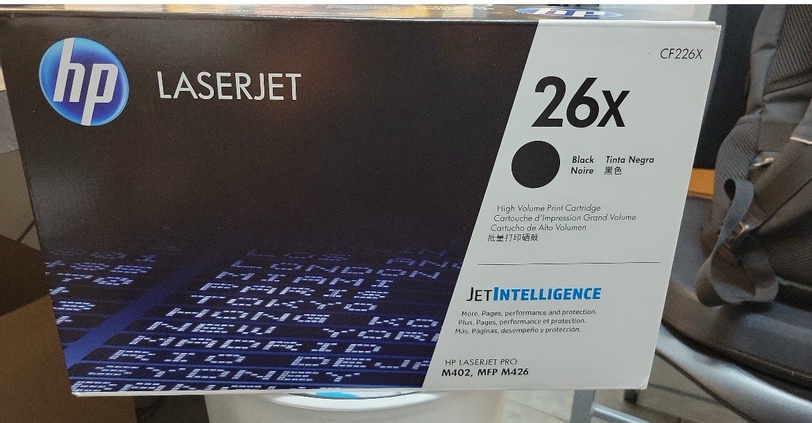 HP CF226XC 26X High Yield LaserJet Toner Cartridge – Black