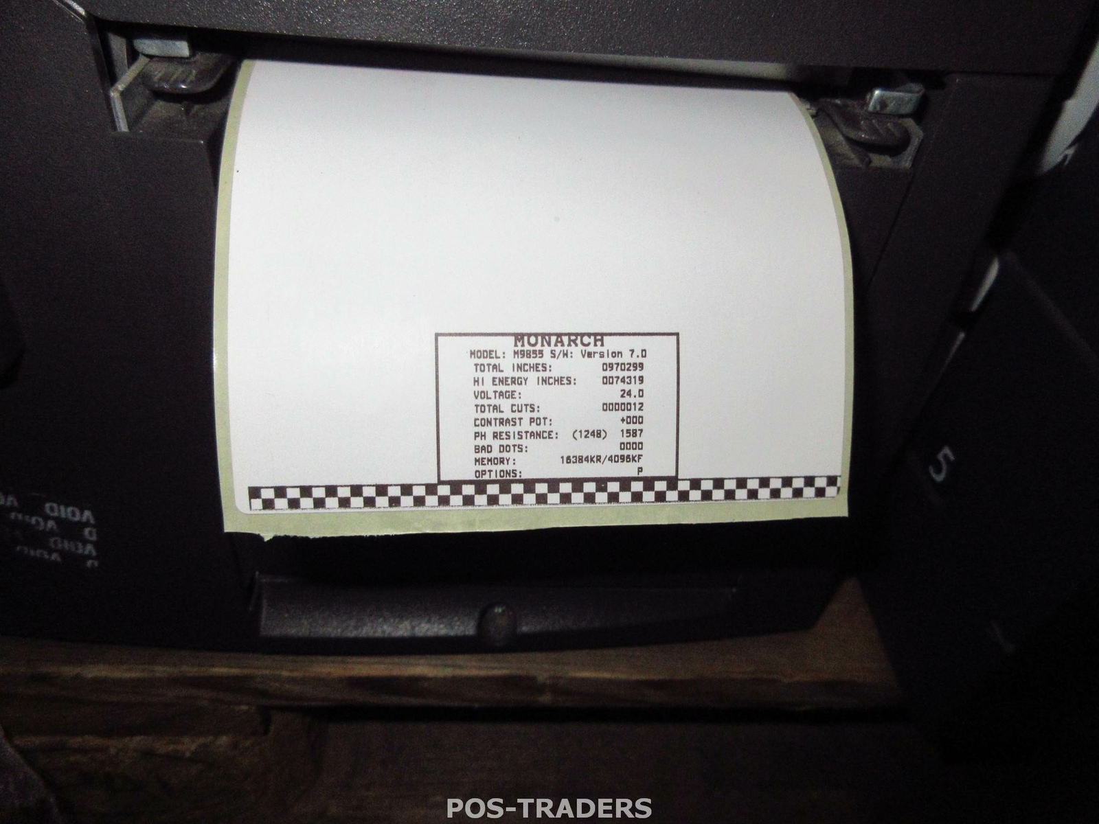 Avery-Dennison Monarch 9855 Thermal USB DT/TT Label 102mm Printer – 970,299 INCH