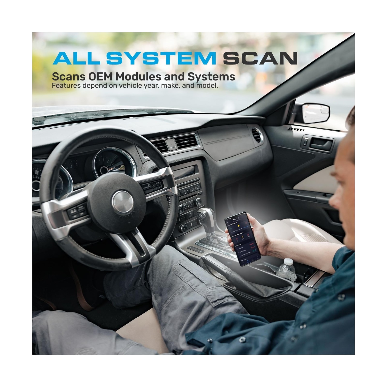 BLCKTEC 430 Bluetooth OBD2 Scanner for iPhone & Android, No Subscription Fee,…
