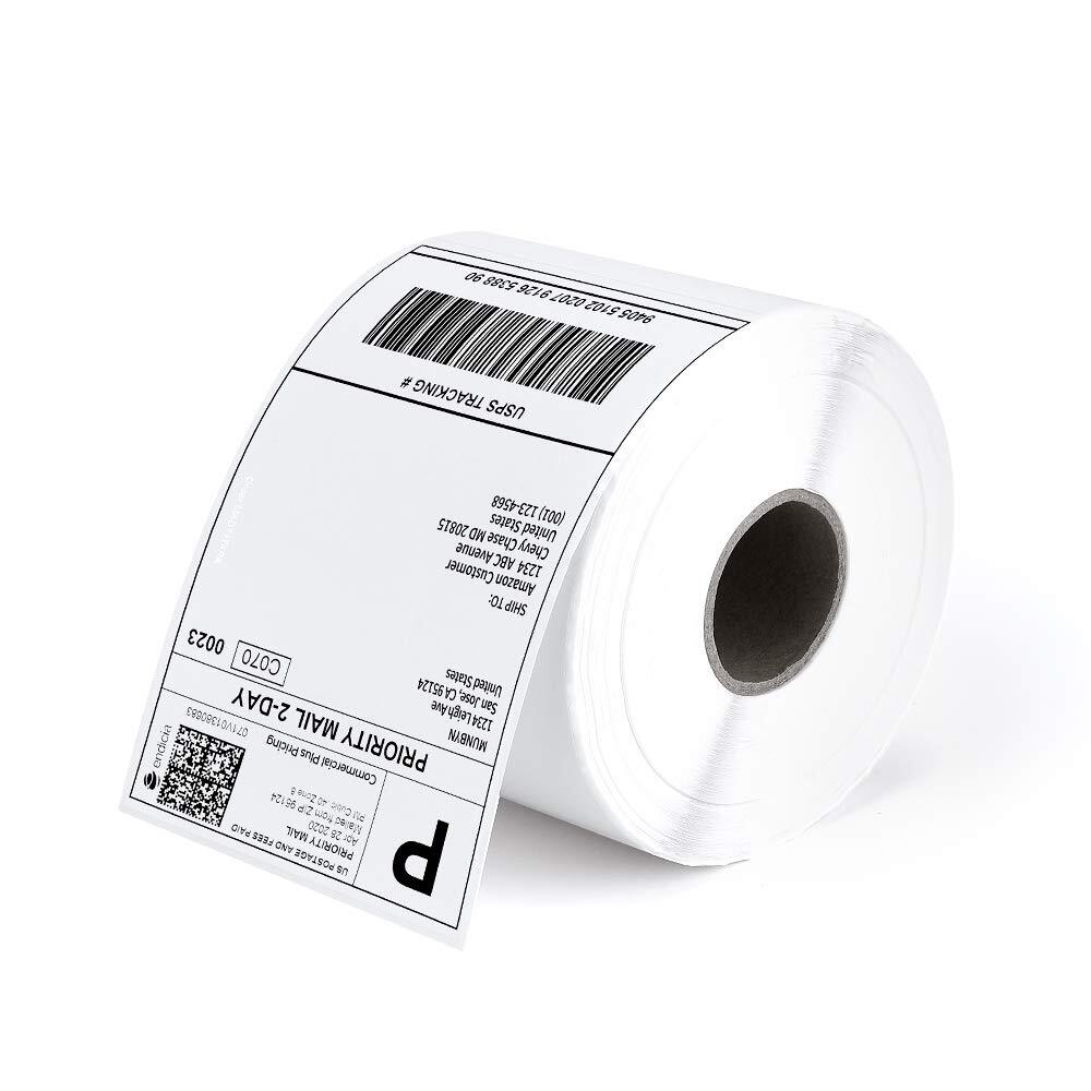 4×6 2×2 3×3 Direct Thermal Shipping Label Self-Adhesive Paper for PM-241BT/D520