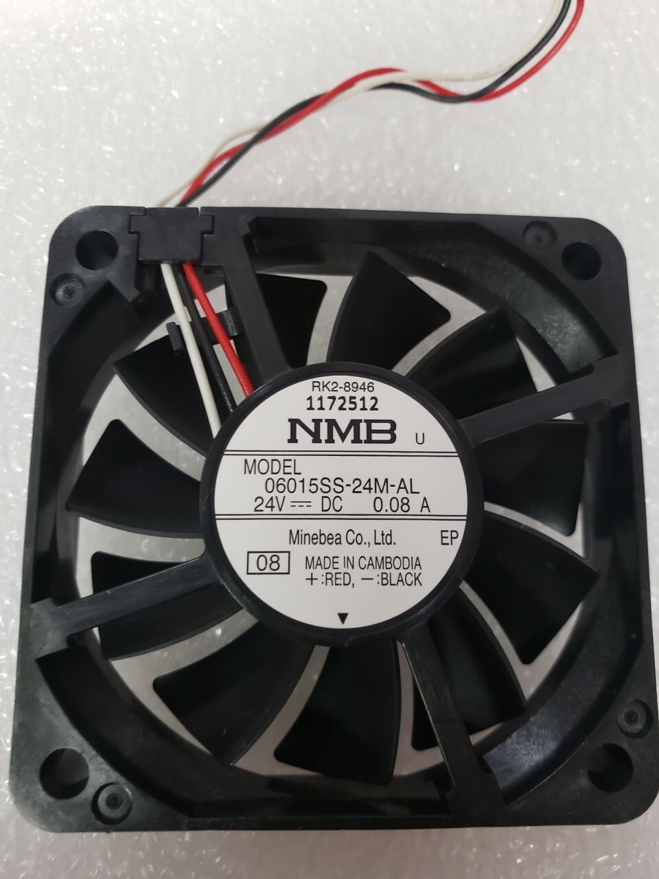 RK2-8946 HP FAN (FM1) LJ M607 / M608 / M609 / M631 / M632 / M633 SERIES