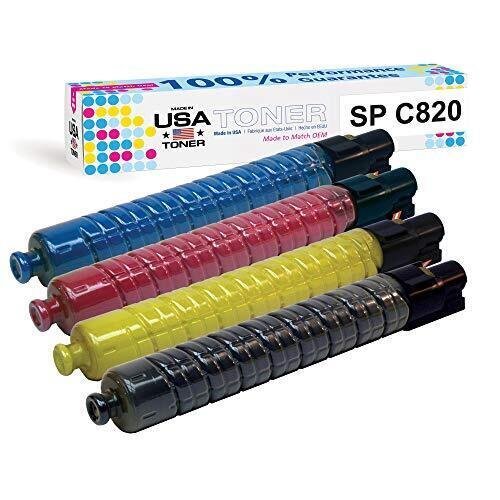 TONER for Ricoh SP C820 SP C821(CMYK,4 cartridges)