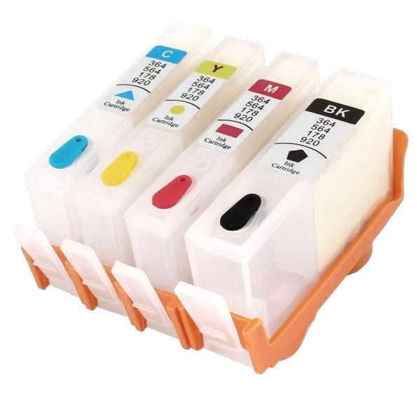 HP 564 Empty Refillable Ink Cartridges